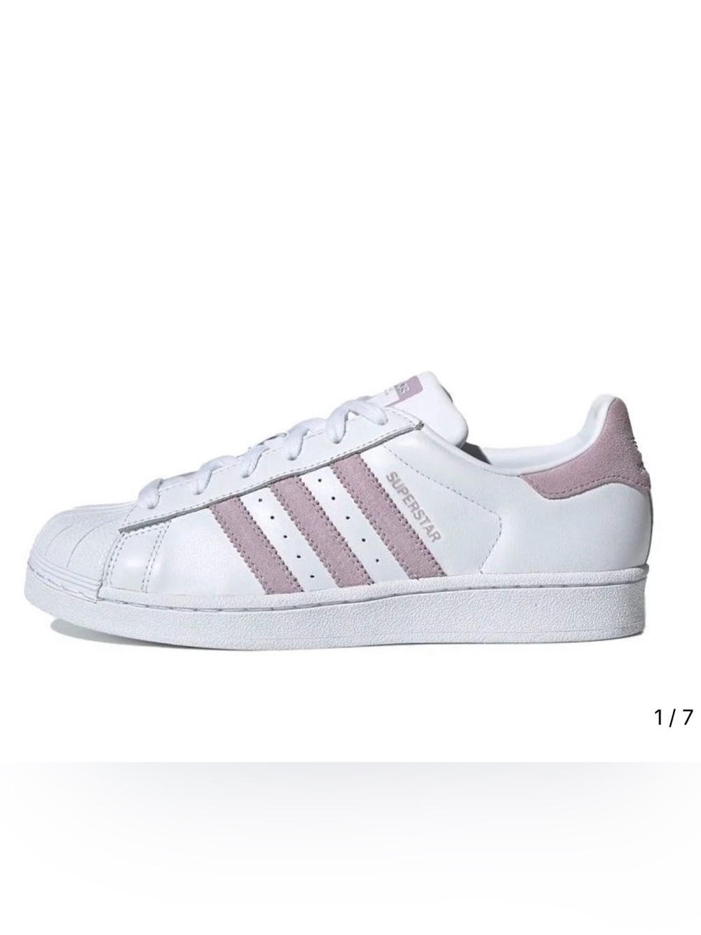 Adidas Superstar Purple Tint